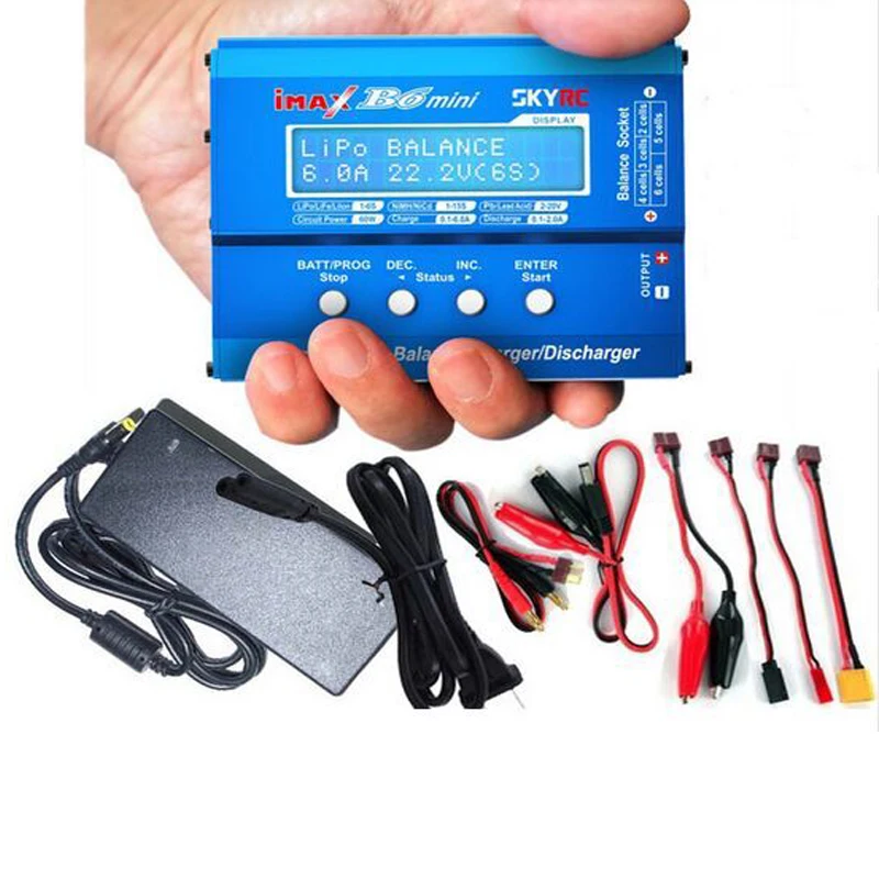 

Factory Wholesale Original SKYRC Imax B6 60W Mini Professional Balance Charger For RC Toys Battery Charging With Power Supply