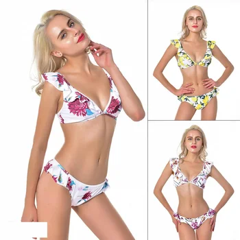 

Sexy Women Push-up Padded Bra Swimwear Swimsuit Bathing Suit Bandage Bikini Set