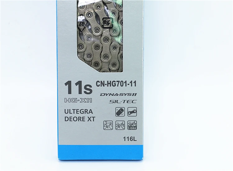 Скоростная цепь SHIMANO CN HG701 11S 116L Link для XT M8000 и Ultegra 6800 горный дорожный велосипед|chain