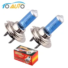 2 шт. H1 H3 H4 H7 H11 9005 HB3 9006 HB4 галогенные лампы 12V 100 Вт светодиодные лампы фар автомобиля 5000 К белый освещение авто фары