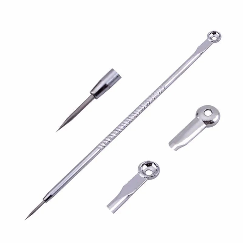 1pc Blackhead Remover Face Cleaner Facial Cleaning Tools Acne Blemish Needle Pimple Spot Extractor Makeup Tool