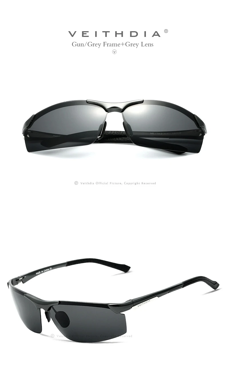 Авиатор Новый Оправы поляризованных солнцезащитных очков Для мужчин покрытие зеркало вождения Алюминий магния солнцезащитные очки Óculos