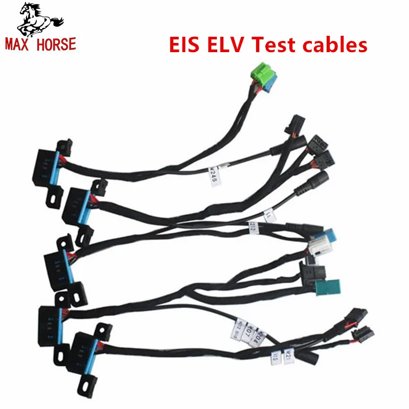 

New EIS ELV Test Cables for Mercedes Works Together with VVDI MB BGA TOOL and CGDI Prog MB (5 In 1)