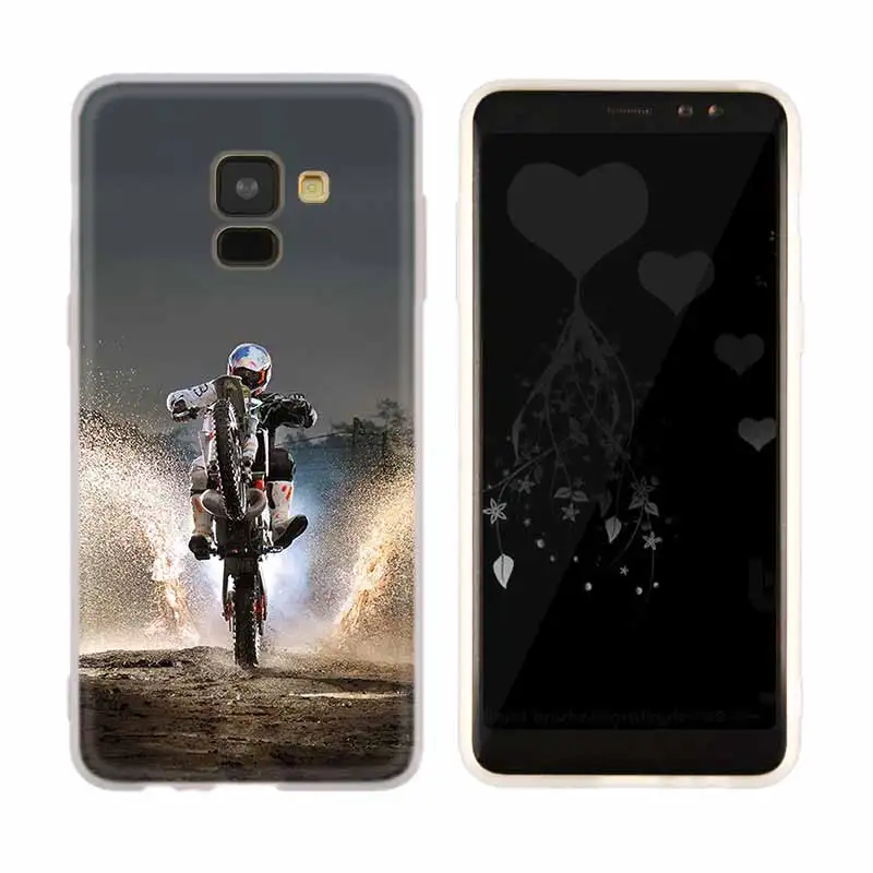 Чехол для кроссовых мотоциклов Samsung Galaxy A8 A6 Plus A9 A5 A3 A7 2018 2017 2016 A50 A30 A40 A70 A10 A2