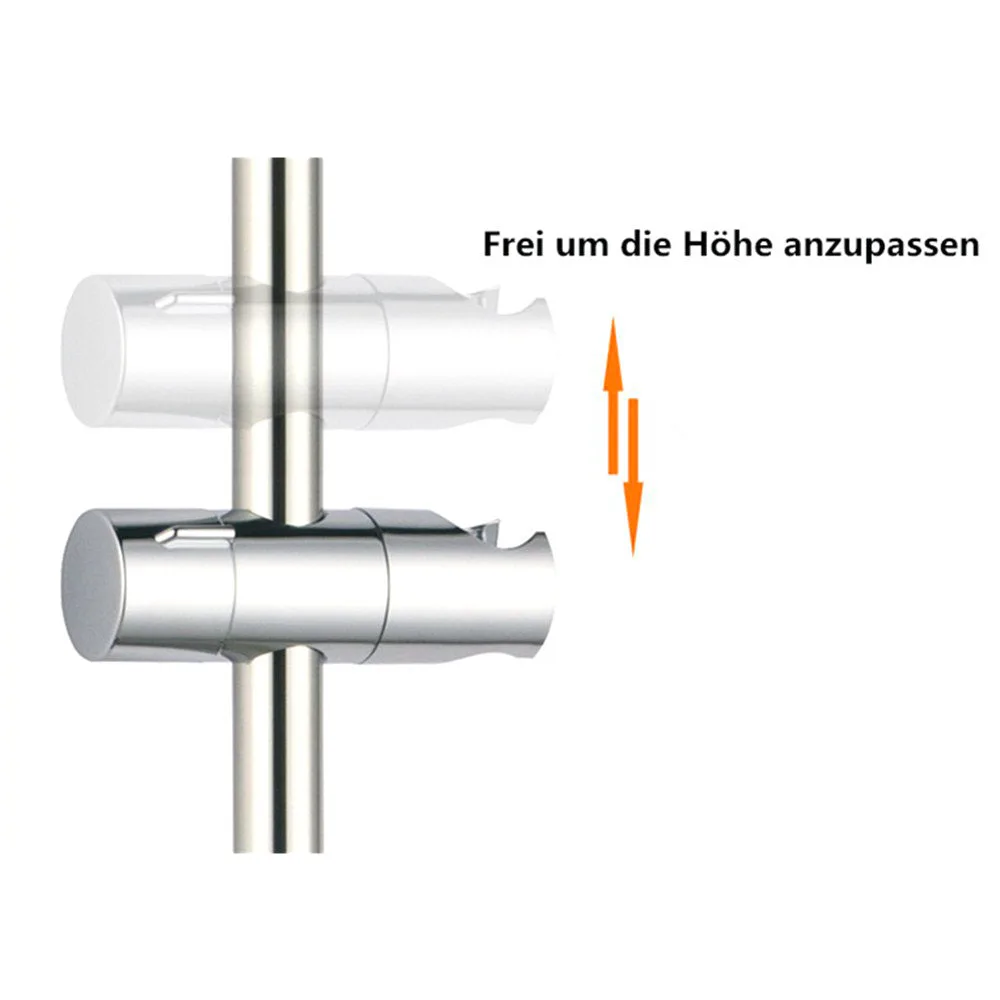 Регулируемая направляющая ползунок держатель душевой головки подъемная штанга Поддержка кронштейн спринклерной головки монтажные кронштейны 18-25 мм ABS душ