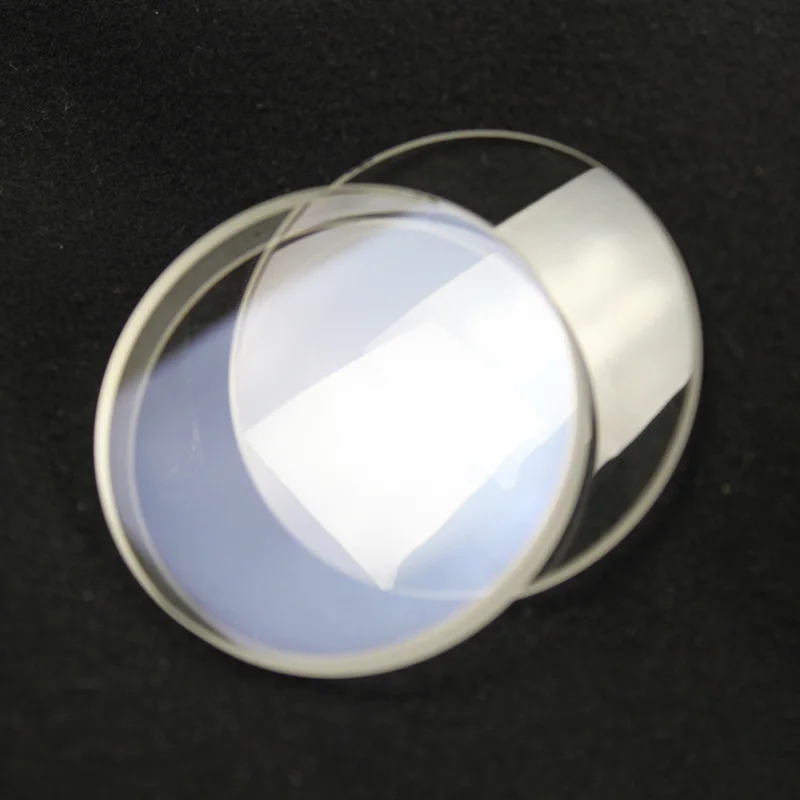 

2PCS 60mm Dia Optical Glass Focal Length 700mm Doublet Optics Convex Lens For DIY Astronomic Telescope Objective Guidscope