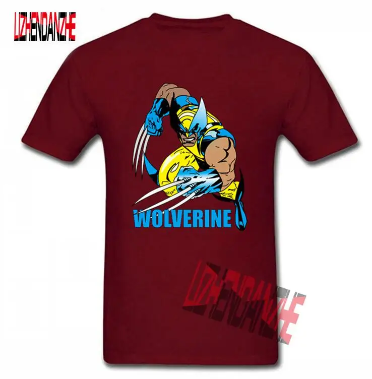 X men Wolveriner Мужская 3D Футболка женские летние хлопковые футболки с короткими