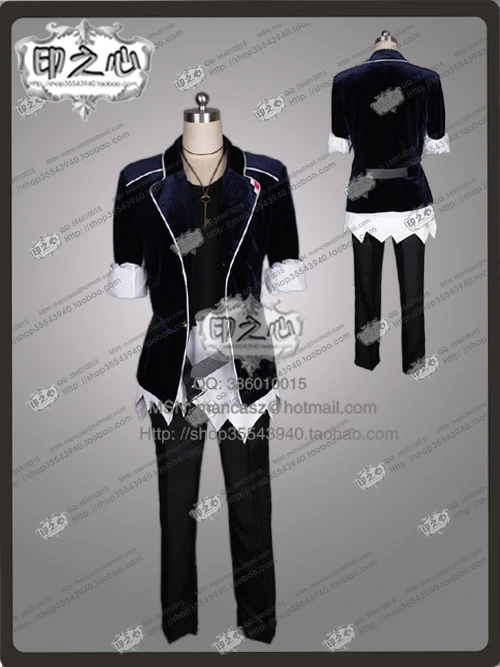 DIABOLIK LOVERS Субару Сакамаки косплей костюм Япония Аниме Костюмы для Хеллоуина в