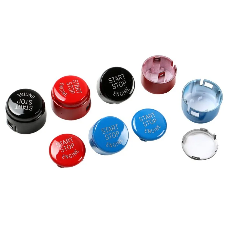 

Car Engine Start Stop Switch Button Replace Cover Fit F30 F10 F34 F15 F25 F48 X1 X3 E60 E70 E71 E90 E92 E93