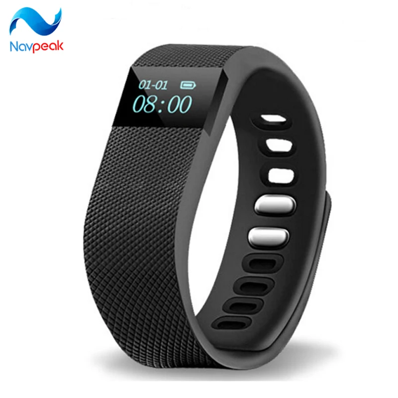 TW64 Silicone font b Smart b font Bracelet waterproof sports bracelet with Bluetooth Sports steps Remote