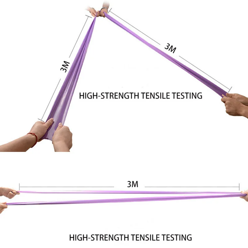 Эластичные Эспандеры для упражнений, тренировочный пояс, растягивающийся резиновый спортивный пояс для йоги, силовой спортивный пояс для спортзала
