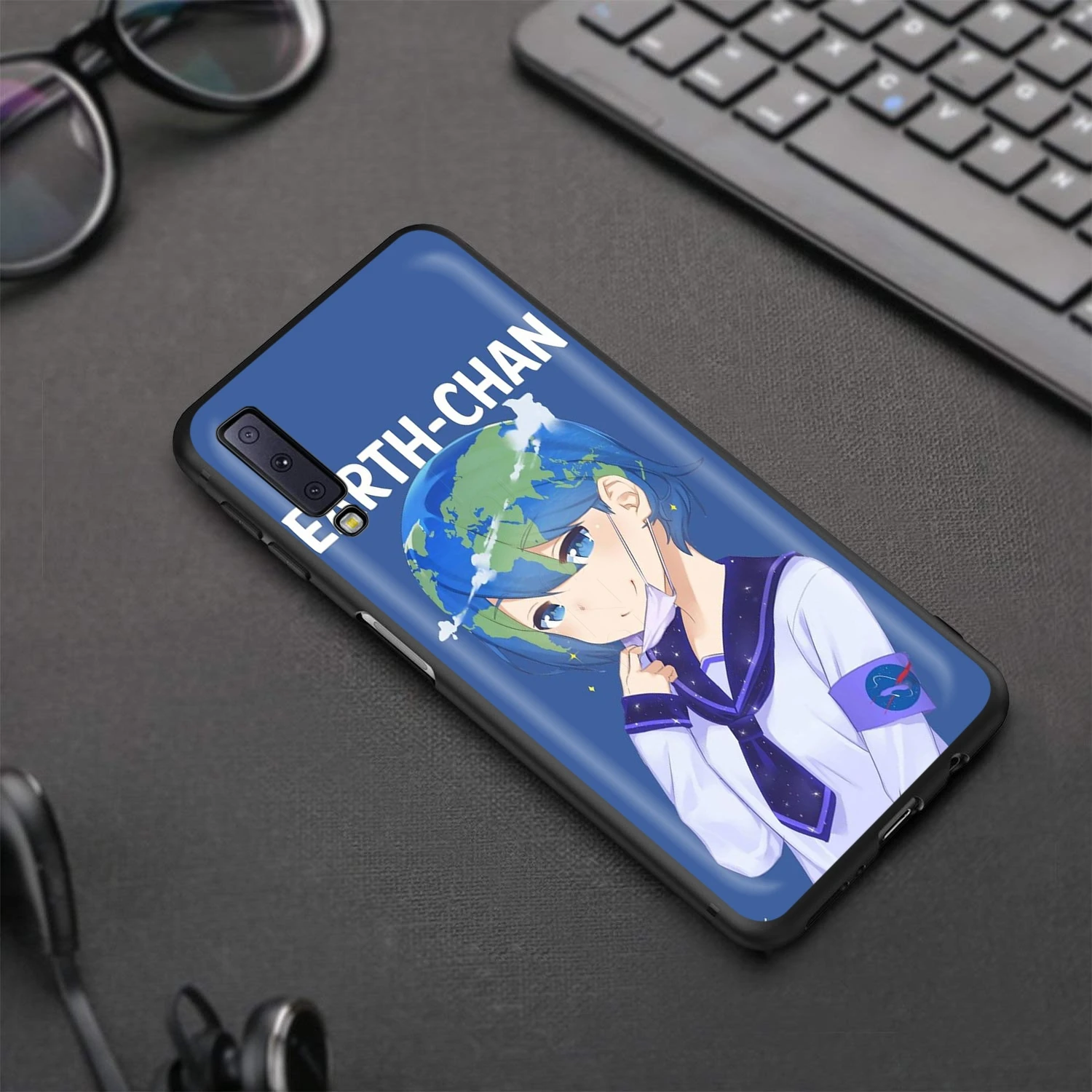 Чехол Earth Chan для Samsung Galaxy J6 A9 A8 A7 A70 A6 A5 A50 A40 A30 A3 A10 A51 A71 A81 A91 2018|Бамперы| |