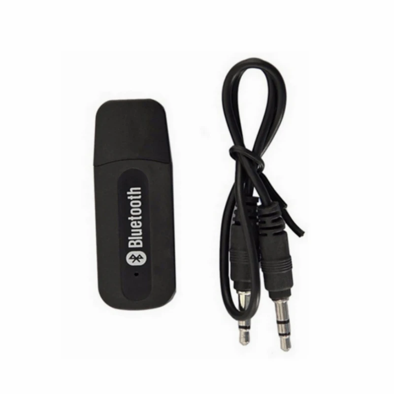 

2019 Bluetooth Audio Receiver Adapter Wireless Music A2DP Dongle with 3.5mm jack AUX transmitter USB charging