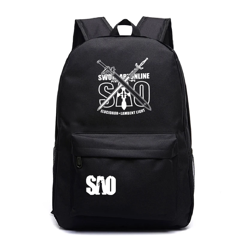 

Beautiful Sword Art Online Bags Men Women Boys Girls Backpack Fashion New Pattern Laptop Rucksack Beautiful Knapsack for Teens
