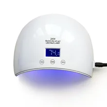 24 Вт УФ лампа профессиональный UV led лампа для маникюра, защита от солнца УФ-лампа для сушки ногтей лампа для Полимеризации Гель-лак для ногтей инструменты для ногтей