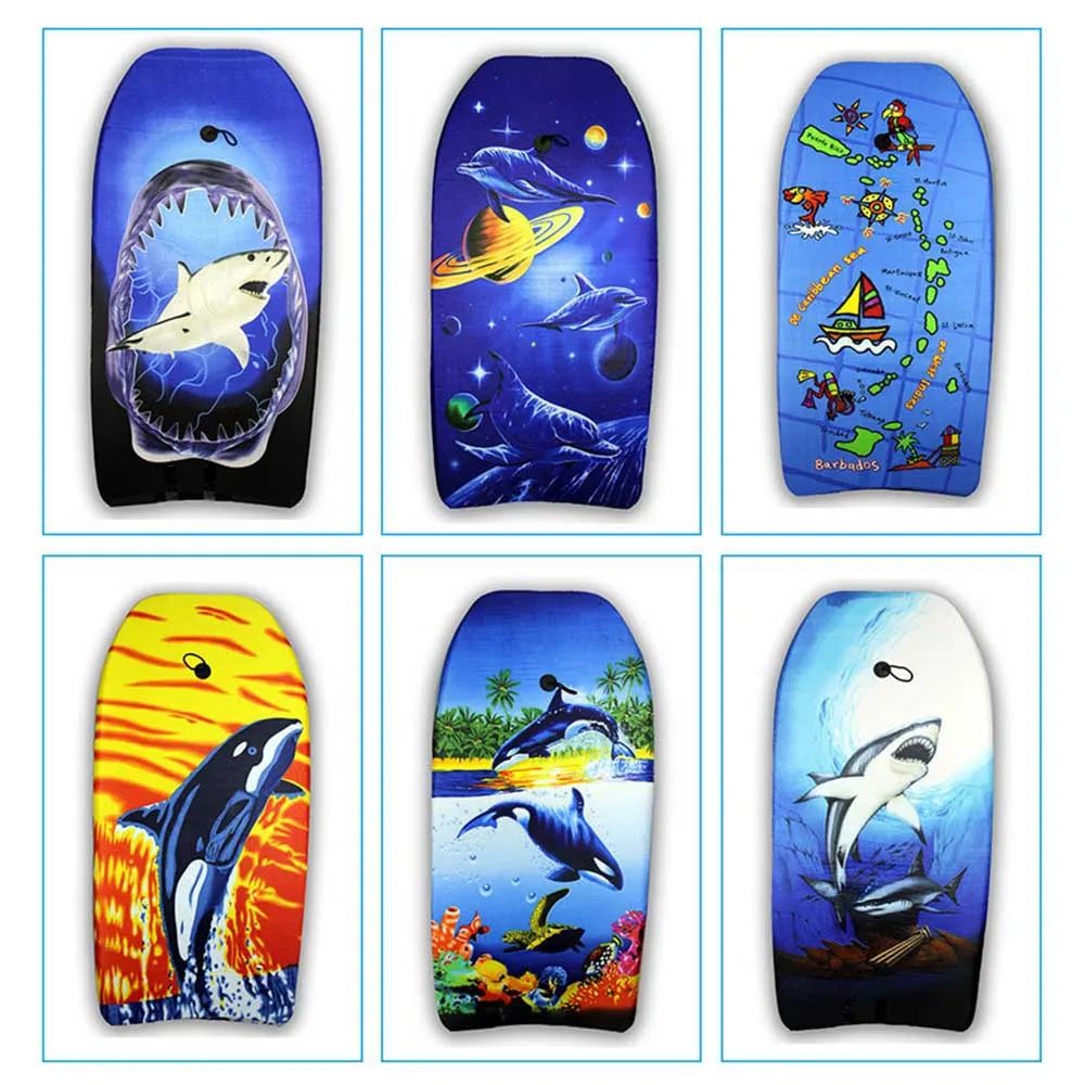 

37" 33" Surfboard EPS Water Skiing Board Stand Up Swimming Board Practical Surf Accessories Easy Carry