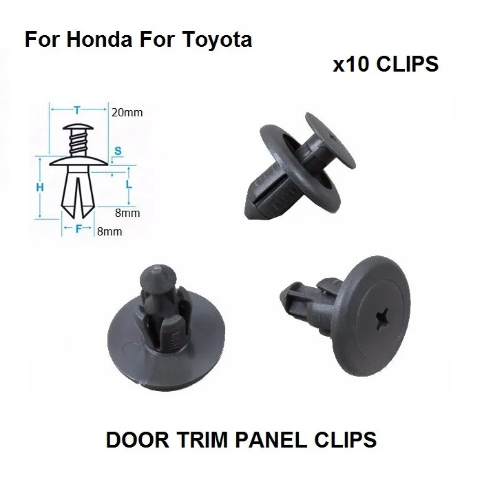 FREE SHIPPING For Honda For Toyota Interior Door Card Moulding & Trim