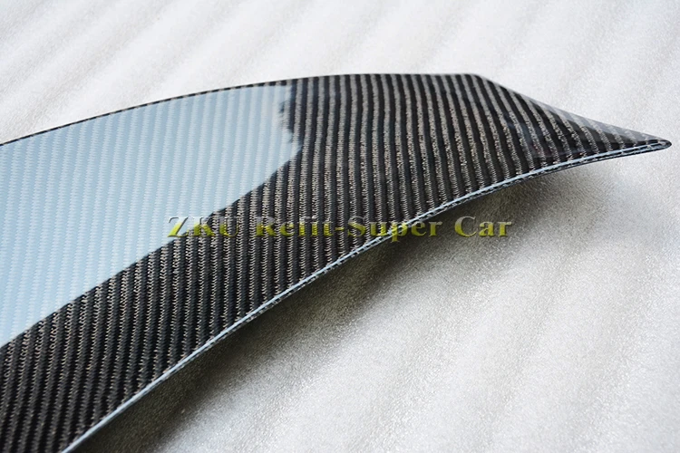 Реальные углеродного волокна задний багажник крыши спойлер окна крыло для BMW 3 серии GT F34