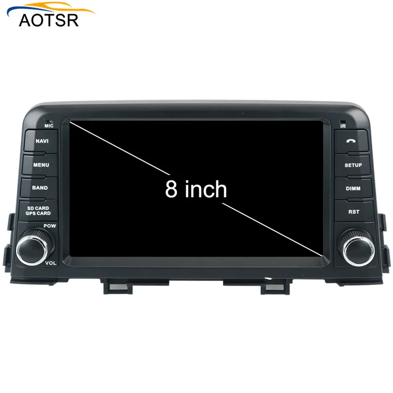Discount 2Din Android 8.0 Car Radio stereo For KIA MORNING 2016 2017 2018 GPS Navi Multimedia Player Head Unit Wifi 4-Core with dvd 4+32G 4