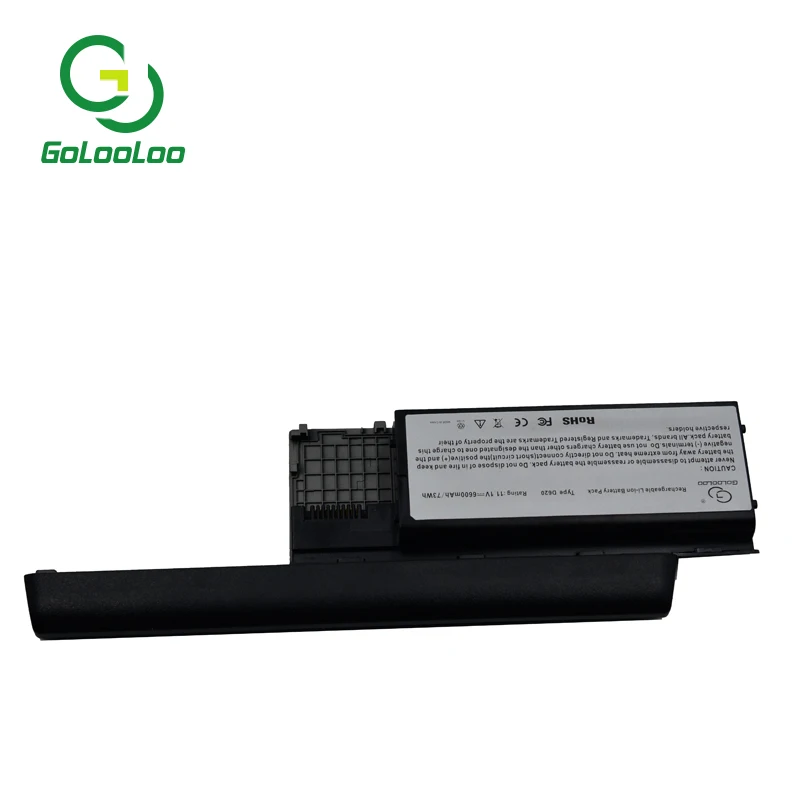 Golooloo 6600 мАч 9 ячеек Аккумулятор для ноутбука Dell Latitude D620 D630 312-0383 312-0386 451-10297 451-10298 JD634 PC764 TC030 TD175