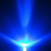 1000 шт./лот 3 мм белый светодиод 3 мм синий свет led