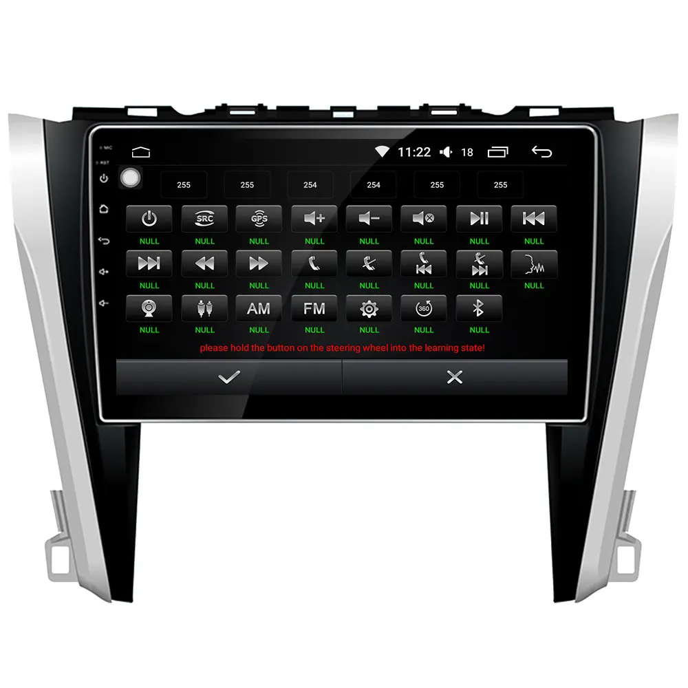 Perfect 10.1" IPS 4G DSP Carplay Android 8 Octa Core 4GB RAM 64GB ROM RDS BT Car DVD Multimedia Player Stereo For Toyota Camry 2015-2018 6