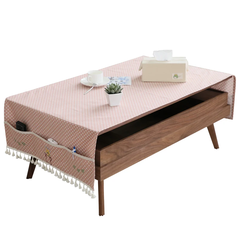 

Coffee table tablecloth cloth linen a few cloth rectangular living room pastoral coffee mats pad TV cabinet