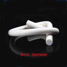 9 мм белые силиконовые выдавленные резиновые вспененный материал уплотнитель полосы