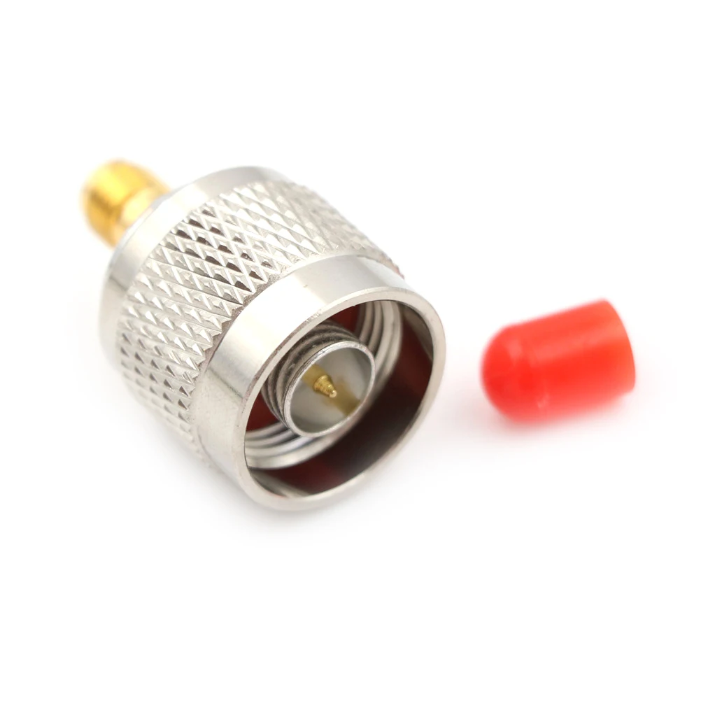 1CP Adapter N Plug Male Nickel Plating To SMA Female Gold Plating Jack RF Connector Straight Accessories
