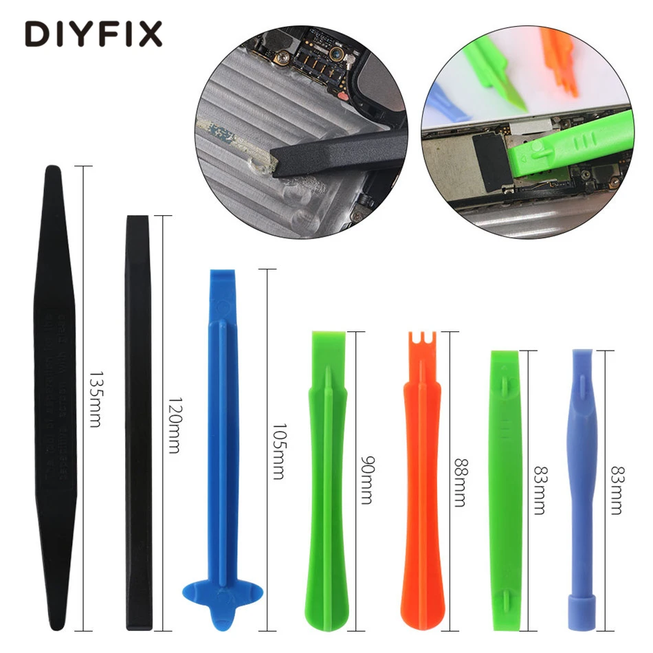 DIYFIX 45 в 1 инструмент для ремонта мобильных телефонов Набор отверток для iPhone iPad xiaomi Pry Opening Tablet PC маленькие игрушки наборы ручных инструментов