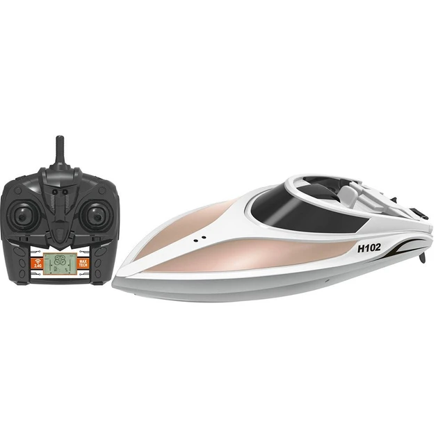Tkkj H102 Rc Speedboat 2.4g 4-channel Rc Boat Automatical Overturn  Children's Electric Toy Wireless Rc Racing Boat Rtr - Rc Boats - AliExpress