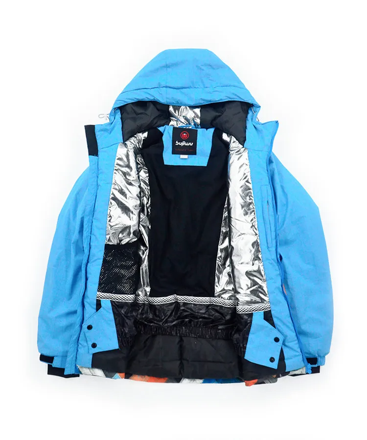 Высококачественная Мужская лыжная куртка Snowbaord зимняя куртка для мужчин открытый водонепроницаемый ветрозащитный защита от снега куртка зимняя куртка для мужчин