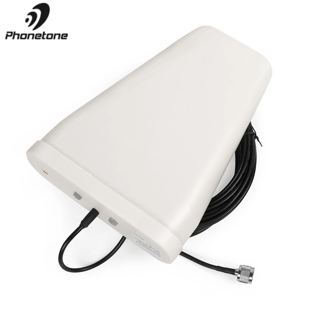 في الهواء الطلق LPDA هوائي ل هاتف محمول إشارة الداعم مكبر للصوت 11dbi GSM 3G 698-2700 MHz الاتجاه LTE و 10 m كابل N الذكور موصل