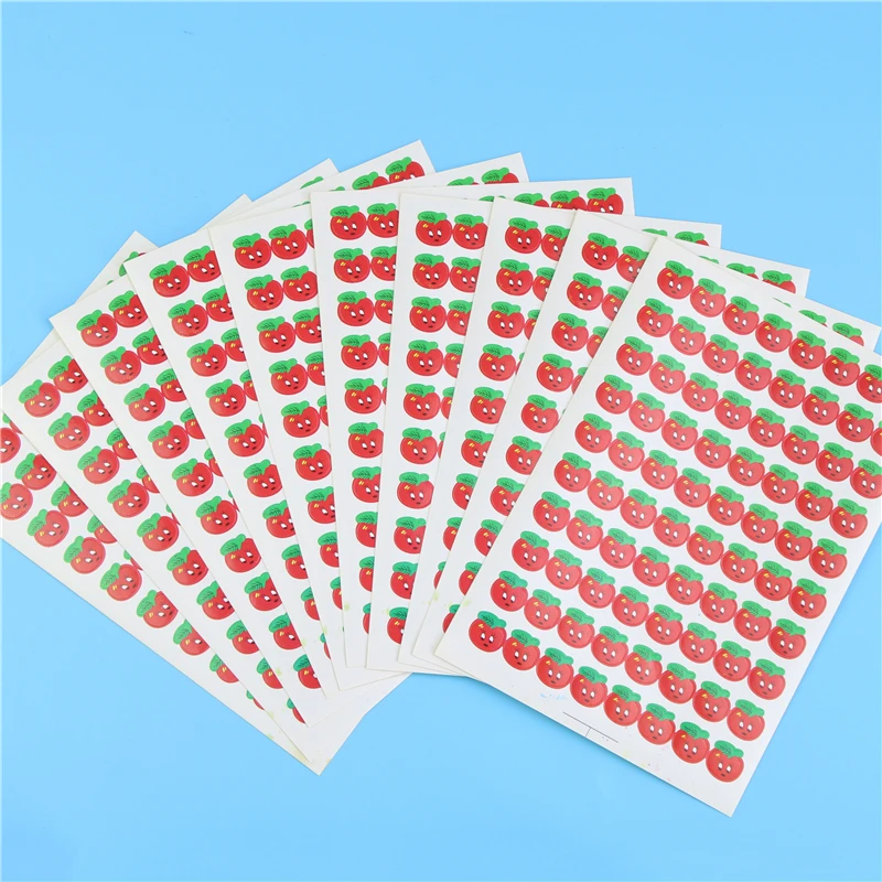 

5 Pcs / Pack Cartoon Stars Fruits Reward Adhesive Stickers Memo Pad Children Toys Scrapbook Gift
