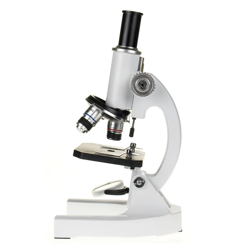 Профессиональный Биологический микроскоп 40X-2000X Студенческая образовательная научная лаборатория с 5 стеклянными микроскопами