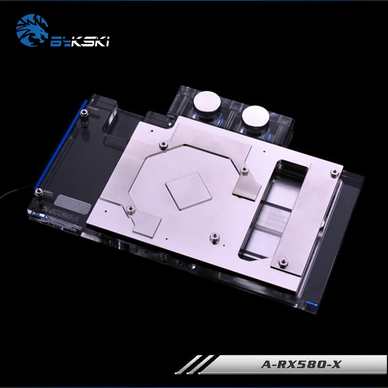 80% OFF  Bykski Water Block use for AMD Reference Edition RX580 Full Cover Graphics Card Copper Radiator Blo
