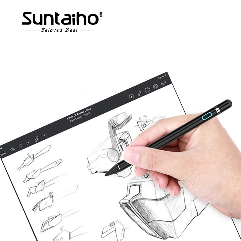 Suntaiho Tablet Pen for apple pencil new stylus capacitance touch Pencil For Apple iPad Pro for iPad 9.7 (2017) for iPad 1 2 3 Suntaiho Tablet Pen for apple pencil new stylus capacitance touch Pencil For Apple iPad Pro for iPad 9.7 (2017) for iPad 1 2 3