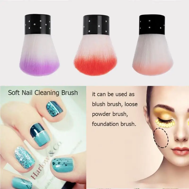 Профессиональный раздвижные кисти для макияжа пудра Loose Powder Blush Многофункциональный Make Up Brush