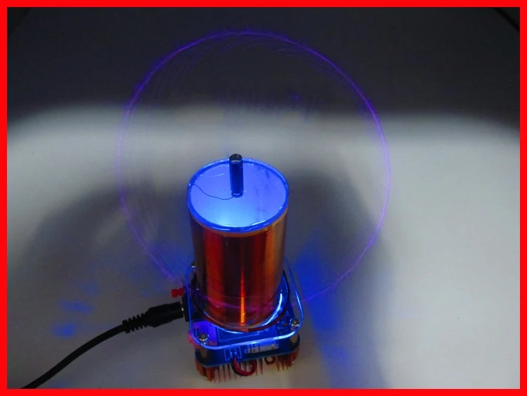 Diy наборы 30 Вт мини музыкальный плазменный динамик с катушкой Тесла модуль
