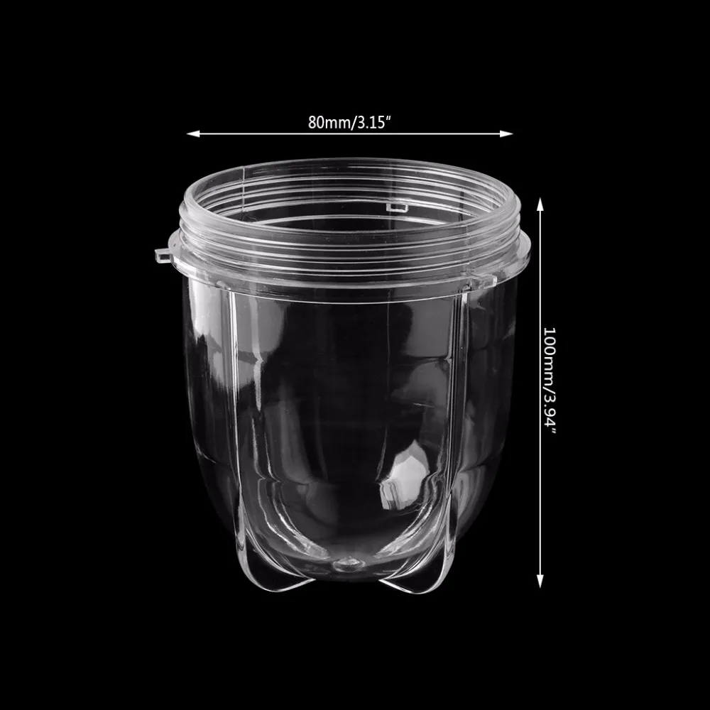 Соковыжималка блендеры пластиковая кружка прозрачные запасные части с ухом для 250 Вт Волшебная пуля