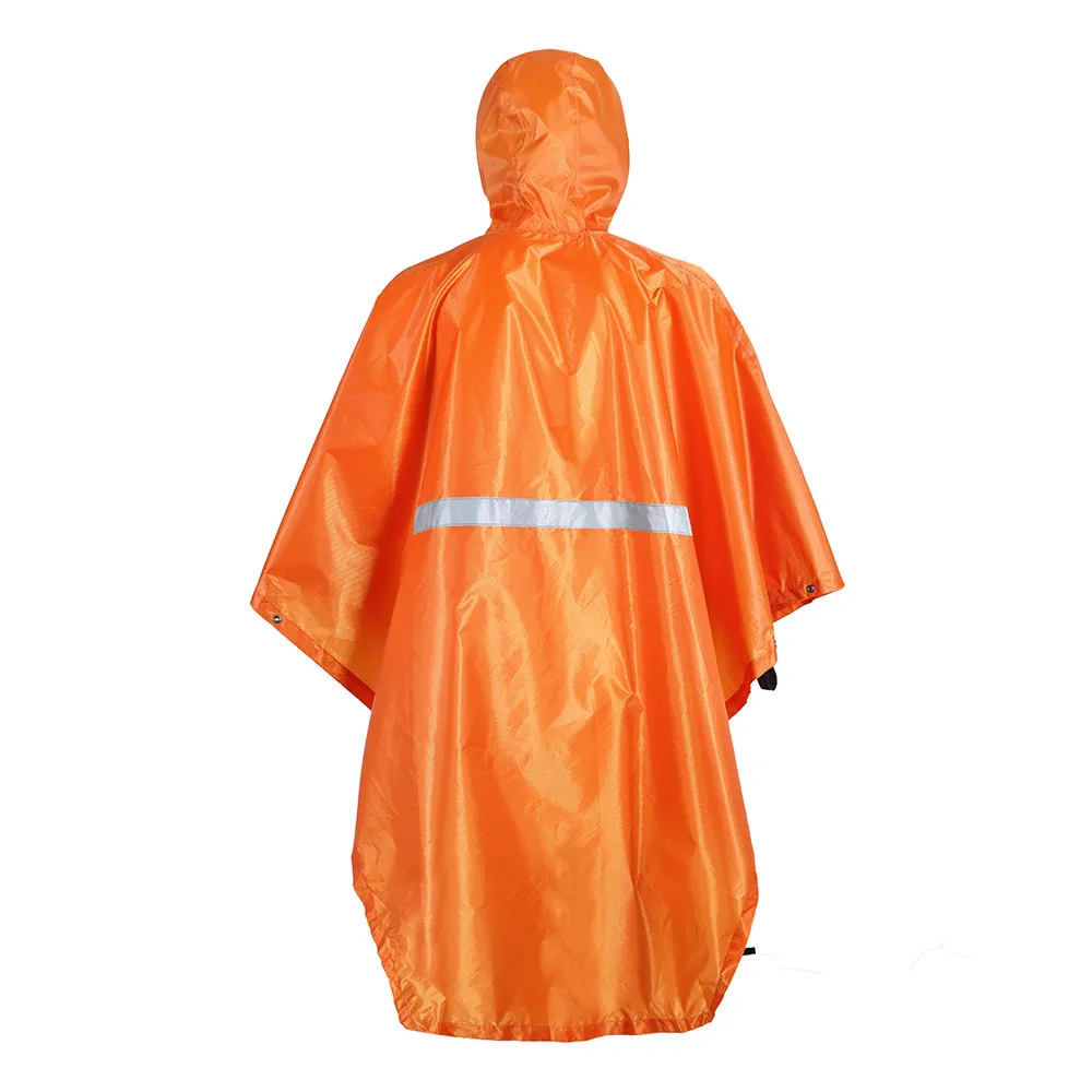 3 цвета карманы на открытом воздухе водонепроницаемый ветрозащитный дождевик куртка с капюшоном дождевик 10,62