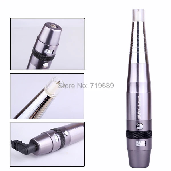 

Free Shipping 2pcs Professional Permanent Makeup Tattoo Machine Gun Eyebrow Lip Tattoo Makeup Pen Promotion Price