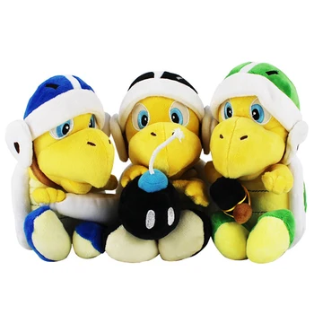 

23CM Super Mario Figures Toys Super Mario Bros Mario Maker Odyssey Koopa Troopa Plush Toys Stuffed Dolls