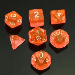 Multi-Гранник D4 D6 D8 D10 D12 D20 MTG RPG D & D DND Настольная игра шахматы образования детей математика игрушка