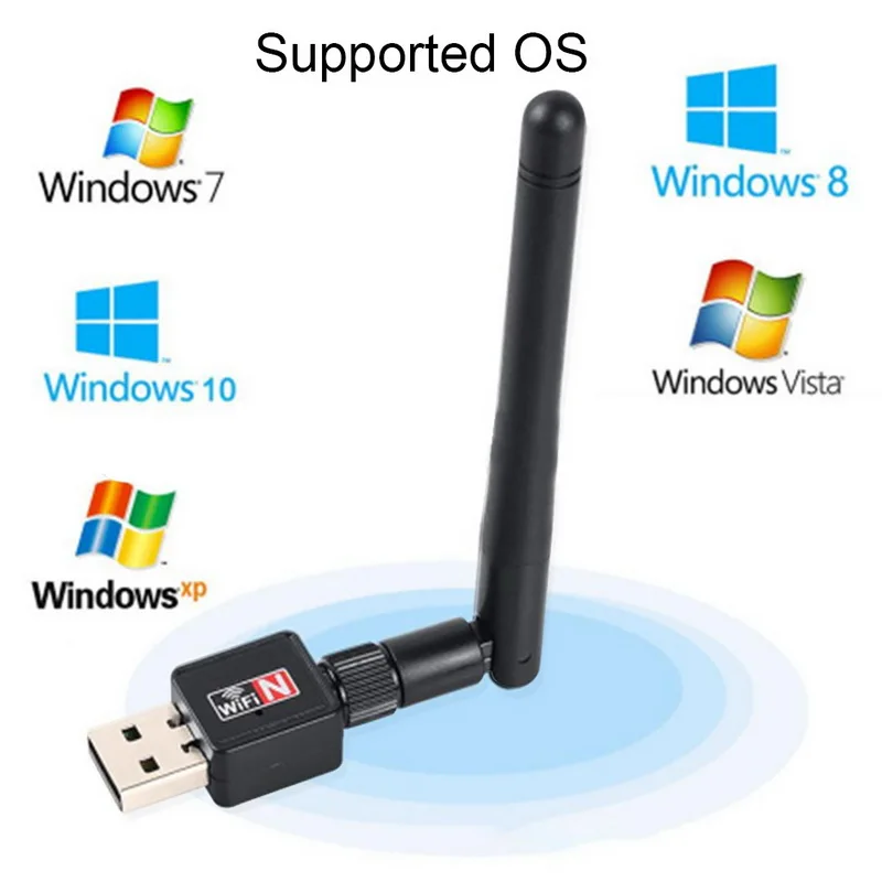 USB Wifi адаптер 600 Мбит/с Wifi роутер 5 ГГц Wi-Fi адаптер Wifi ключ AC Wifi приемник для Windows рабочего стола/ноутбука/ПК