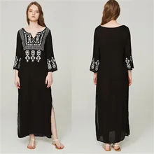 Beach Dress Pareo Summer Sexy Cover Up Tunic And Dresses Swimsuit Woman For New Black Cotton Embroidered Skirt Shirt Animal