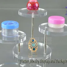 Мода Mudium размер круглый дисплей ювелирных изделий лоток браслет показ Настольный кулон держатель подставка для часов кольцо Витрина