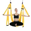 Anti-Gravité hamac de yoga tissu yoga Balançoire Balançoire Aérienne dispositif de traction yoga lot de hamacs pour Pilates mise en forme du corps ► Photo 3/6