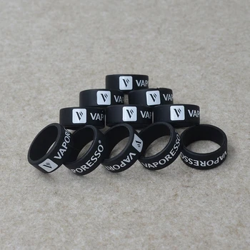 

50pcs Vaporesso colorful silicone anti slip vape band anti slip ring with many colors vape band mod tank bands rings protection