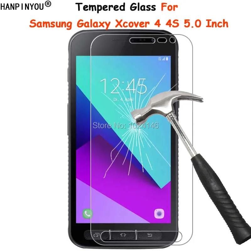 

For Samsung Galaxy Xcover 4 G390F 4S G398F 5.0" Clear Tempered Glass Screen Protector Ultra Thin Explosion-proof Protective Film